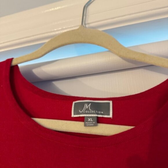 Red Sparkle Sweater - Picture 2 of 2